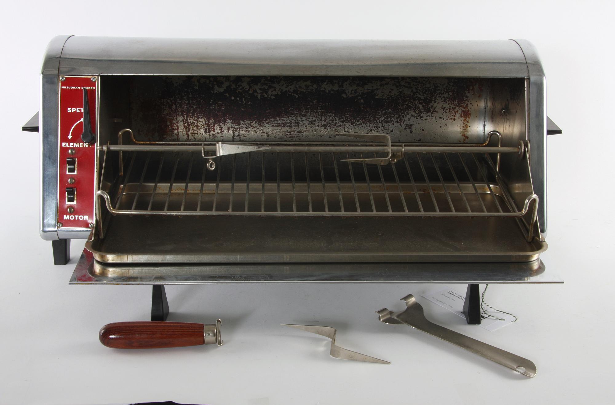 GRILL, stål, "Stora snapphanegrillen", Nils Johan.
