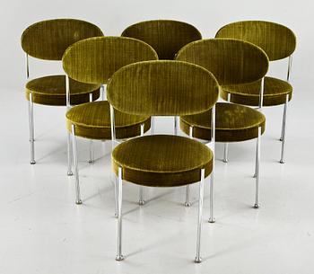 STOLAR, 6 st, "430", Verner Panton, Thonet.