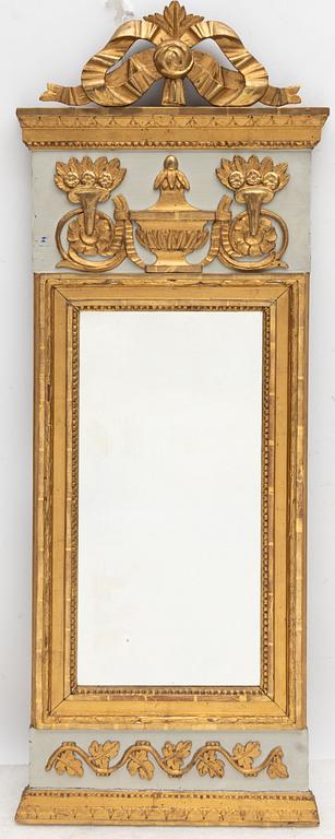 A Gustavian Mirror, late 18th Century.