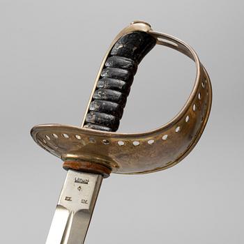 A Swedish cavalry sword, model 1893.