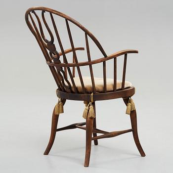 Uno Åhrén, tillskriven, karmstol, Gemla, Diö ca 1927.