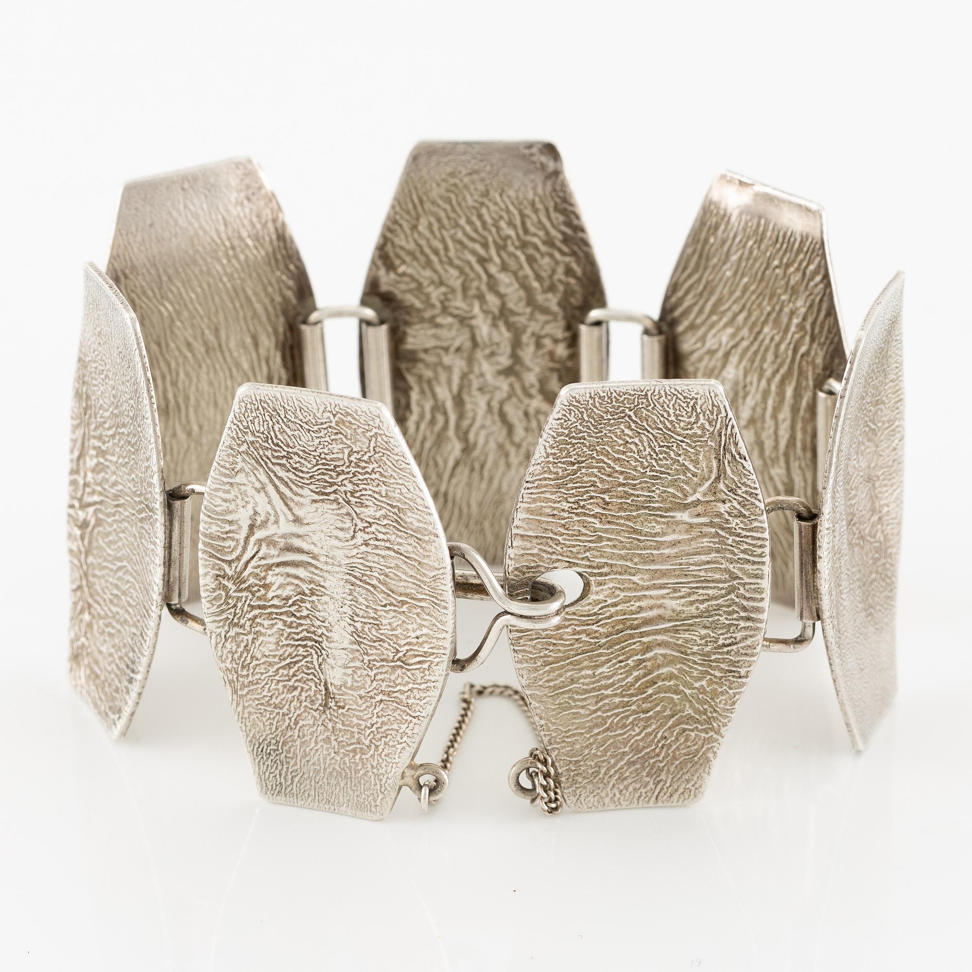 Bracelet, Waldemar Jonsson for Stigbert, silver.