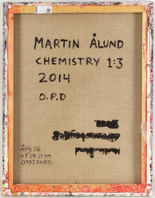 MARTIN ÅLUND, olja på duk, signerad och daterad 2014 a tergo.