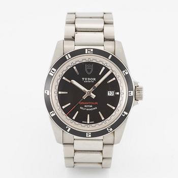 Tudor, Grantour, wristwatch, 42 mm.