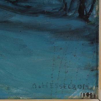 Otto Hesselbom, Vinternatt i månsken.