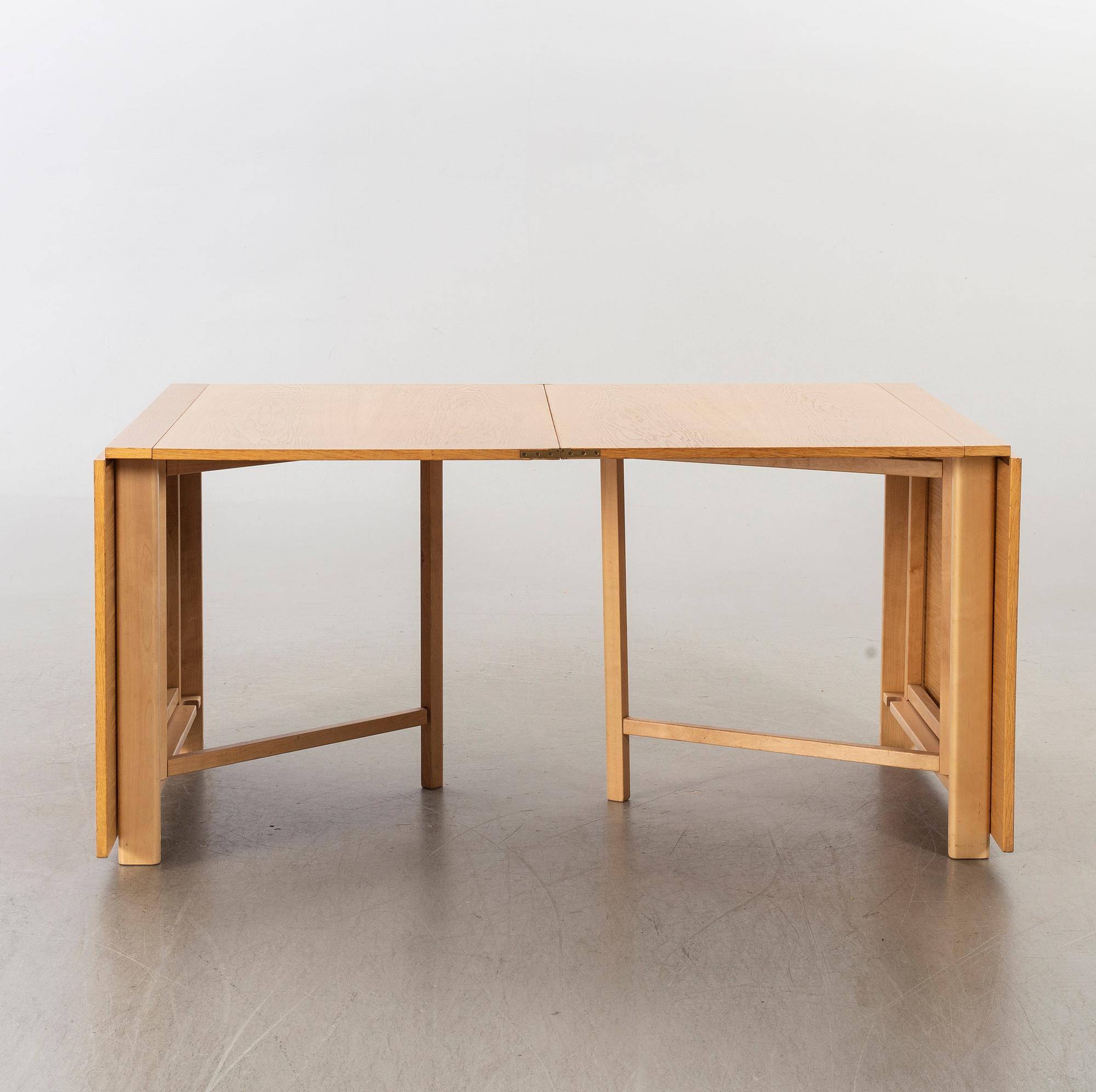 BRUNO MATHSSON, foldning table "Maria flap".