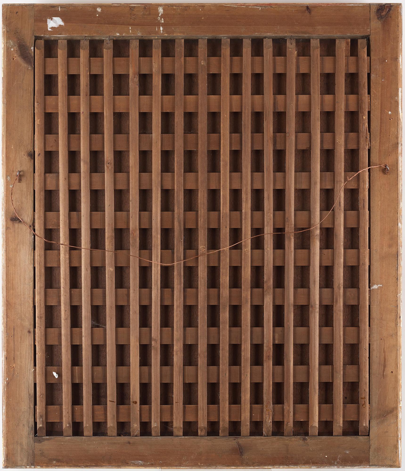 FERDINAND BOL, hans krets. Parketterad pannå 109 x 91,5 cm.