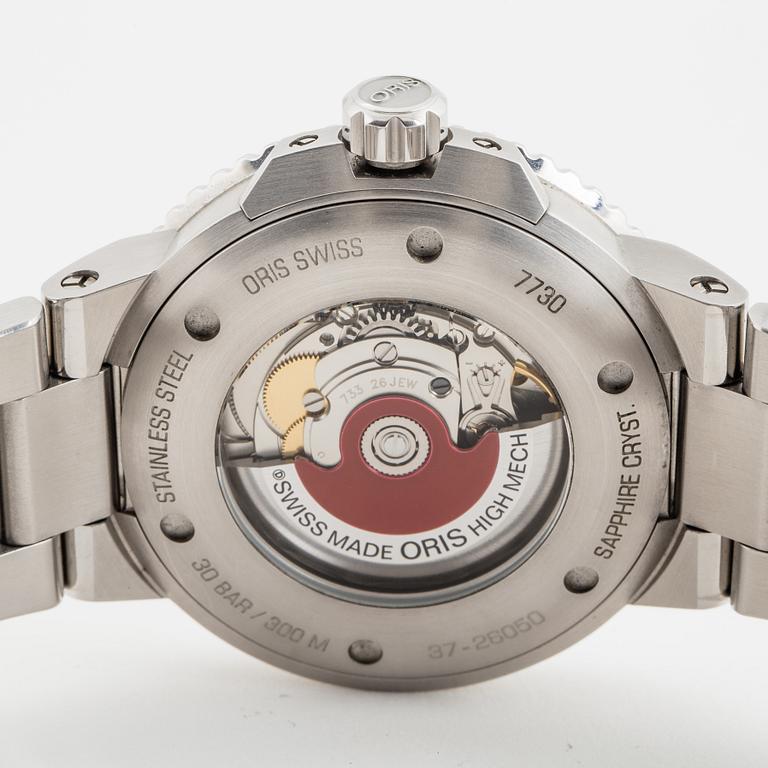 Oris, Aquis date, wristwatch, 43 mm.
