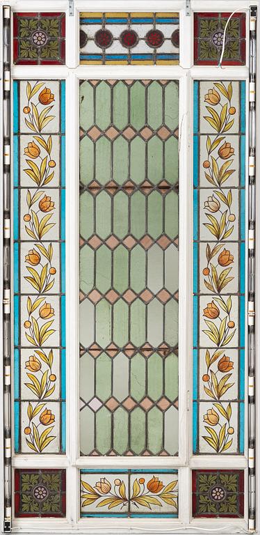Stained glass window, 18th–20th century.