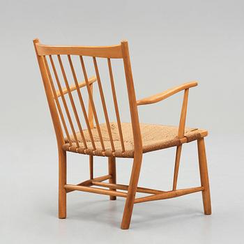 HANS J WEGNER, a "Magasin du Nord" chair for FDB Møbler, Denmark 1940's.