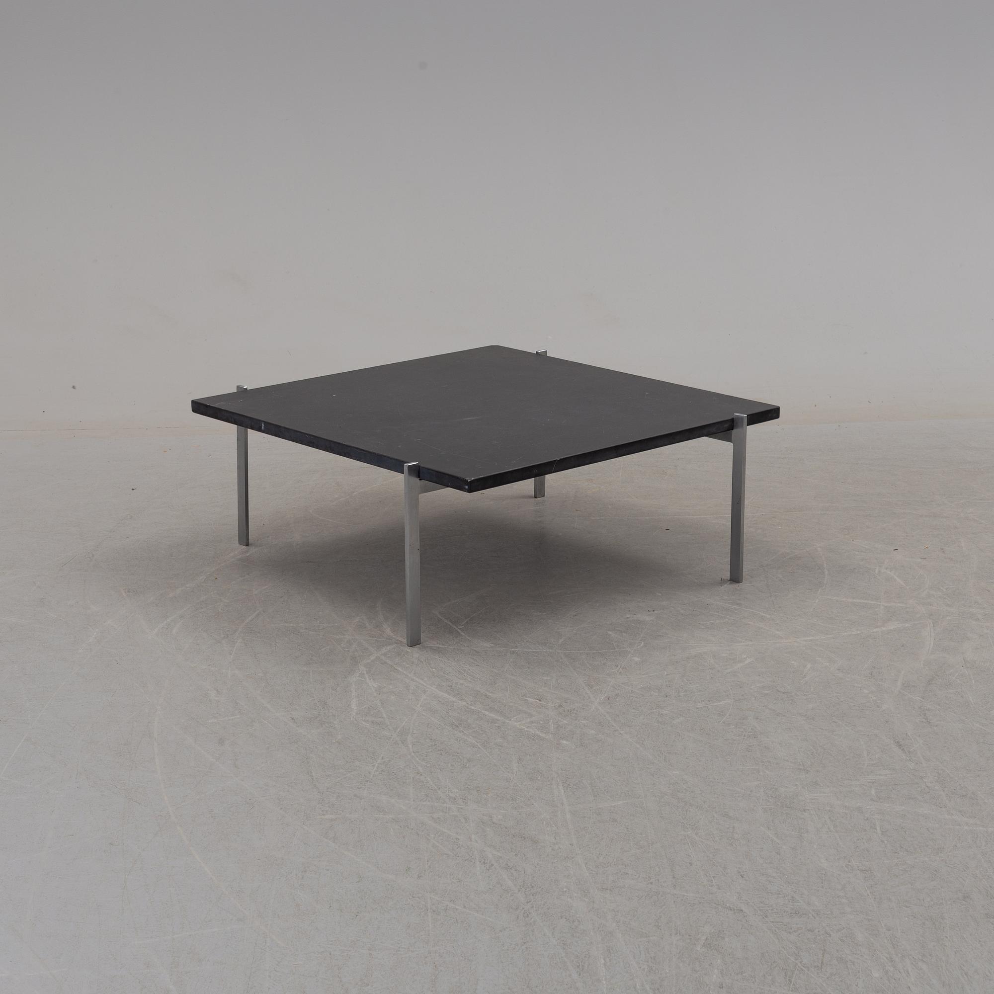 A coffee table by Poul Kjaerholm for Fritz Hansen in Denmark.