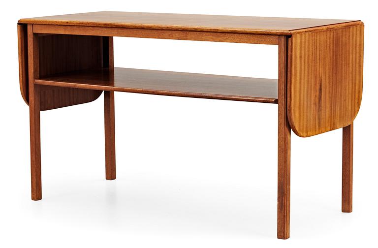 A Josef Frank mahogany table, Svenskt Tenn, model 1059.