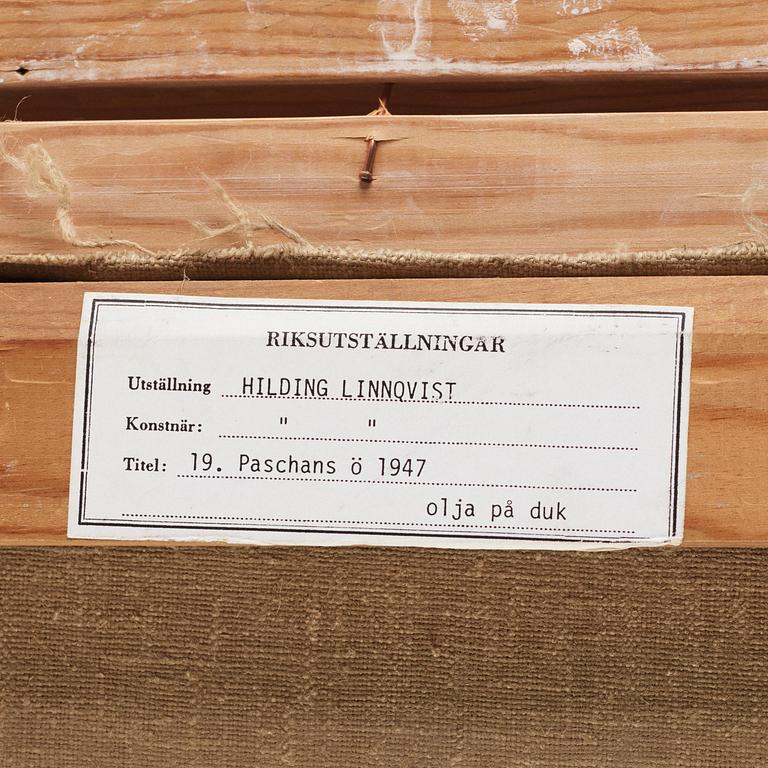 Hilding Linnqvist, "Paschans ö".