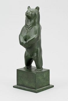 ANDERS JÖNSSON, skulptur, brons. Signerad.