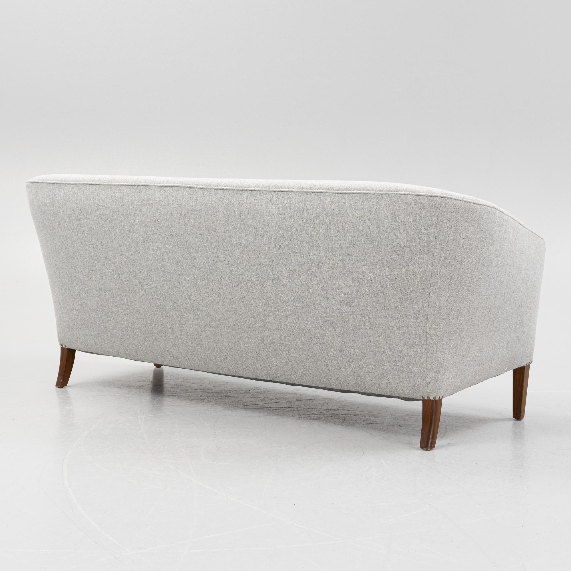 Ludvig Pontoppidan, sofa, Denmark, mid 20th Century.