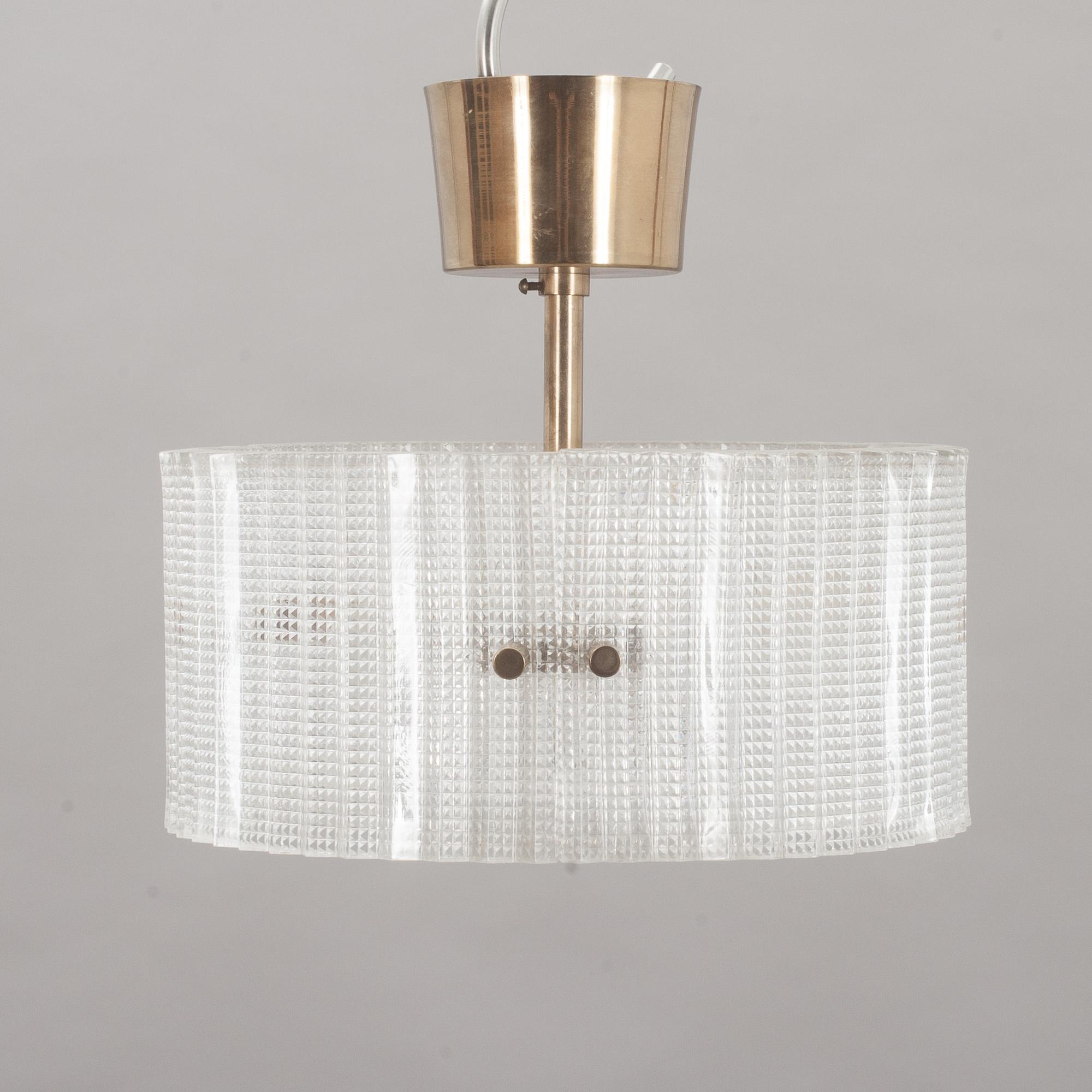 TAKLAMPA, Carl Fagerlund, Orrefors.