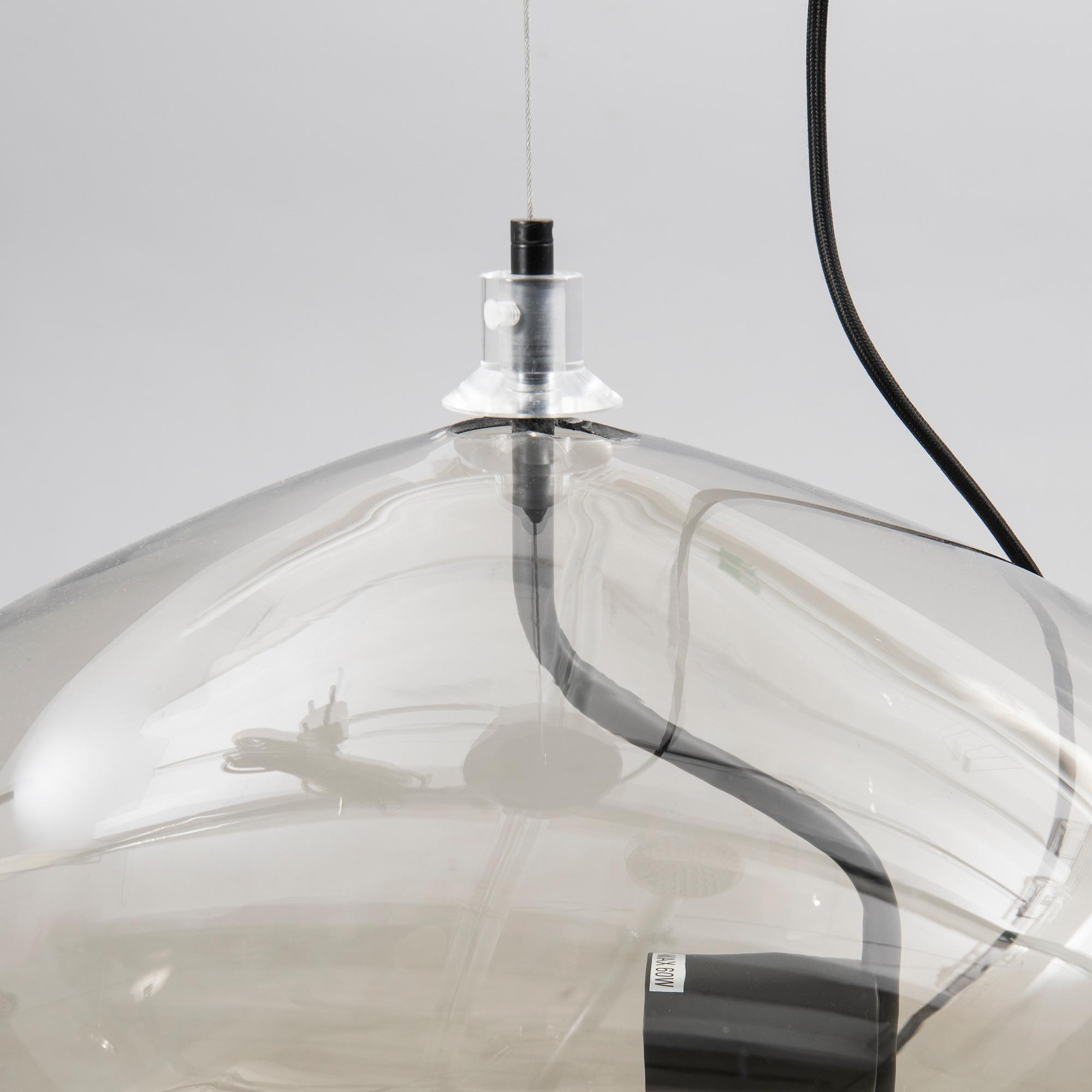 Luca Nichetto, Ceiling lamp, "fondue", design by David.