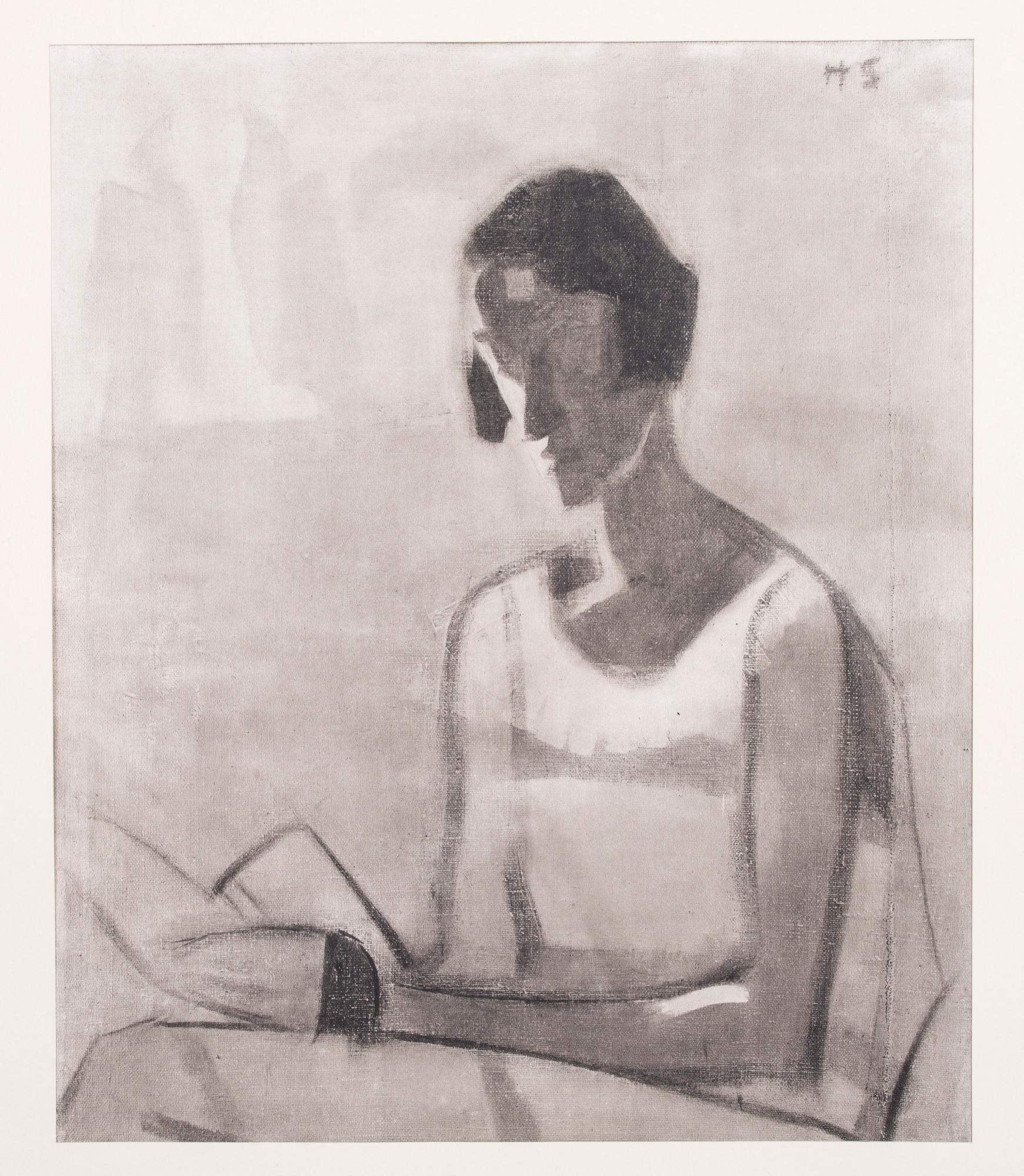 HELENE SCHJERFBECK, mapp med reproduktioner, 48 st.