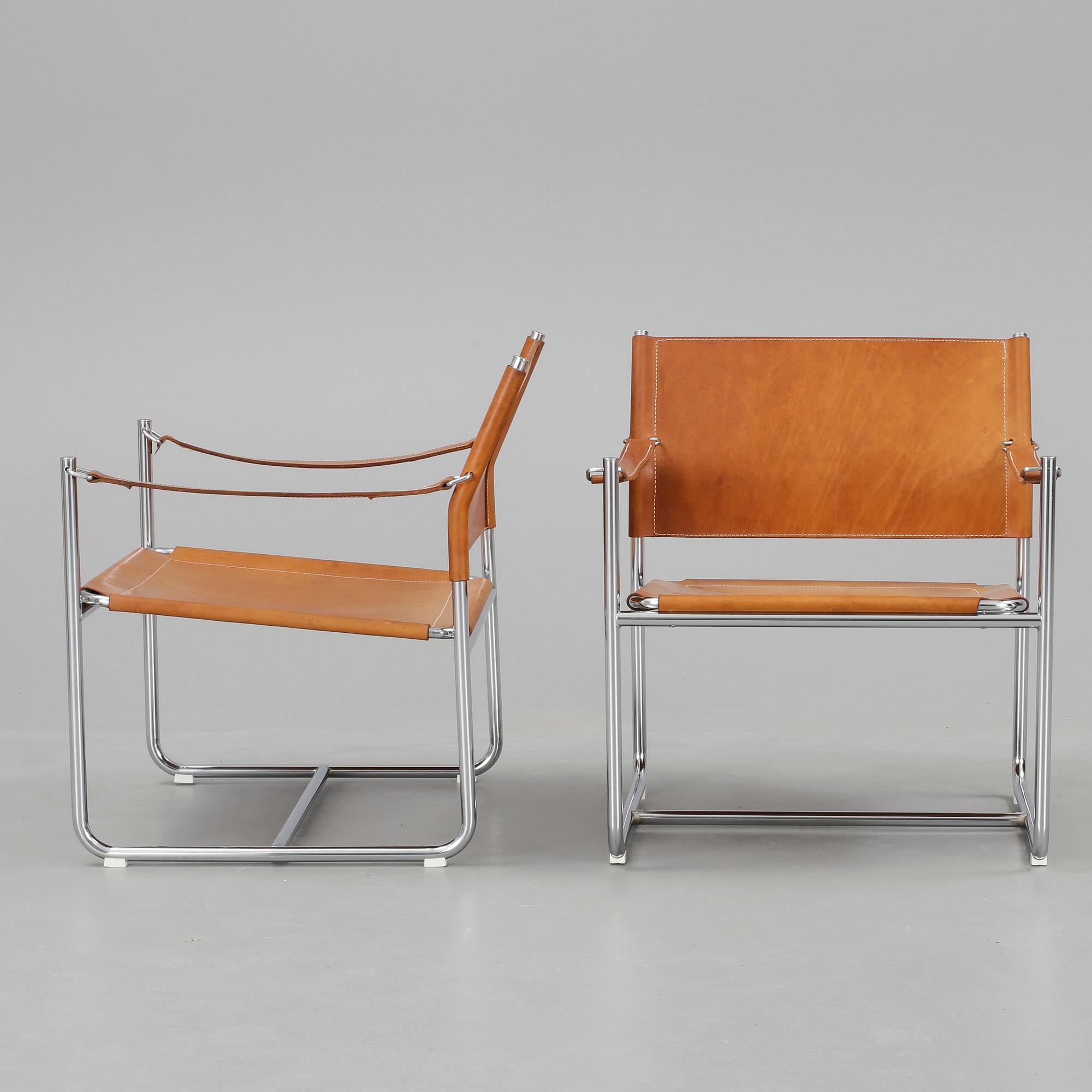 FÅTÖLJER, ett par, "Amiral", Karin Mobring för IKEA, 1971.