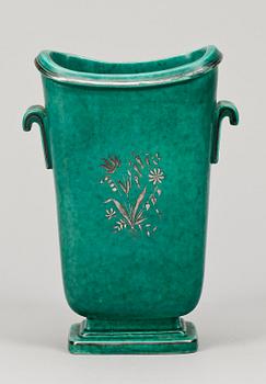VAS, stengods, "Argenta", Wilhelm Kåge, Gustavsberg. 1900-talets mitt.