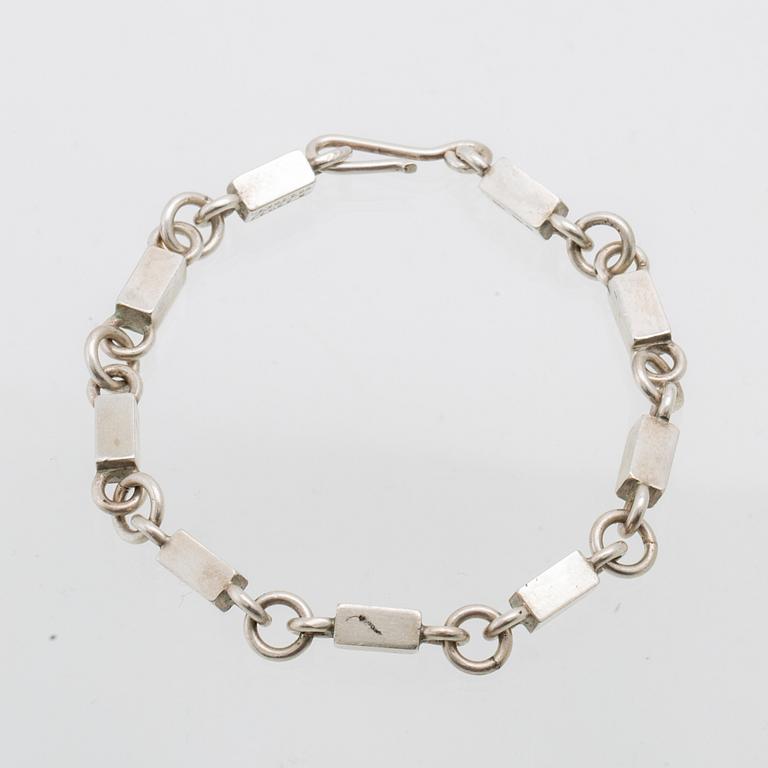 Sven Börje Sterling Silver Bracelet, Lund 1960.