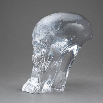 SKULPTUR, glas, Ludvig Löfgren, Kosta Boda, 2000-tal.