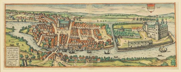 Frans Hogenberg, Vy av Haderslebia.