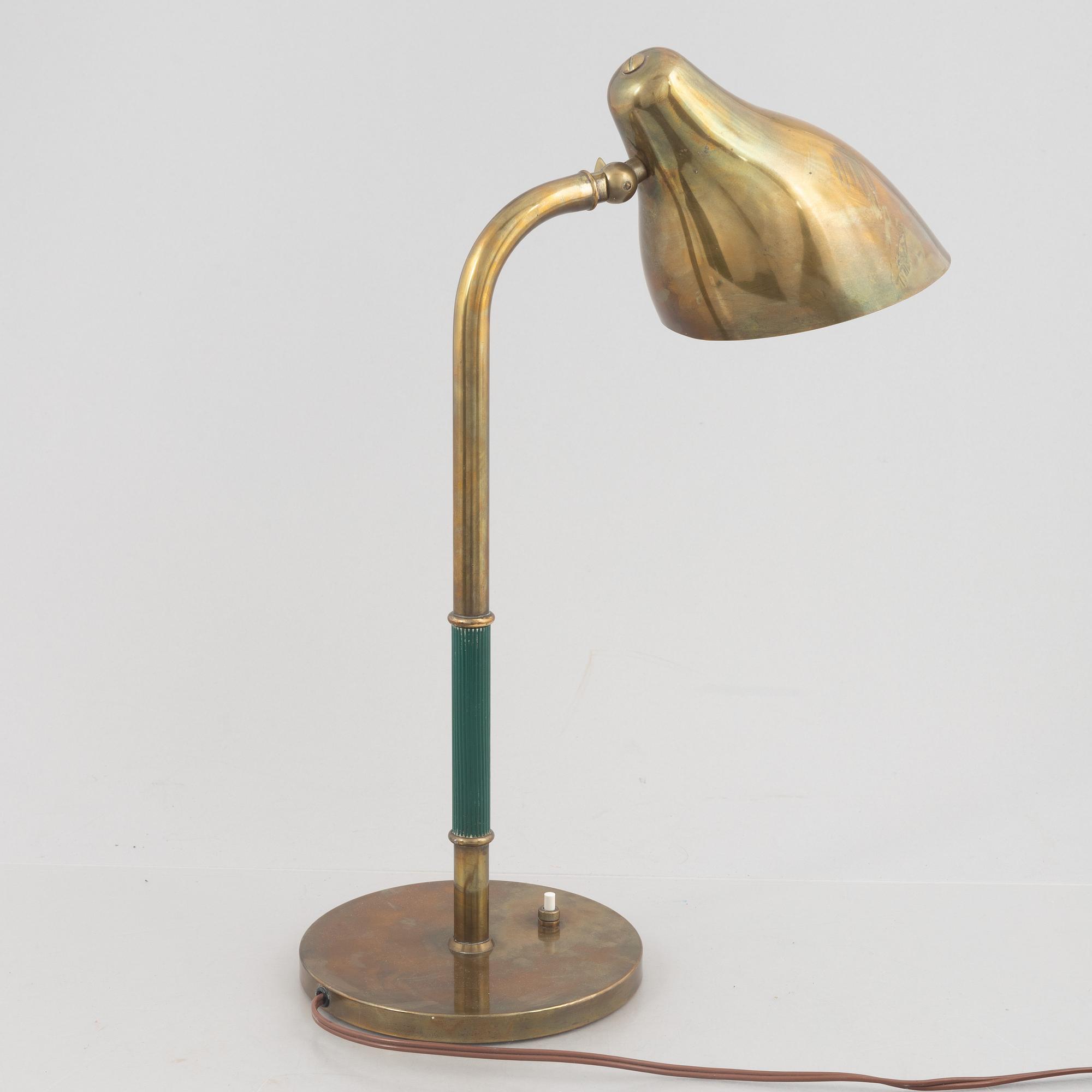 Vilhelm Lauritzen, a table lamp, Louis Poulsen, Denmark.