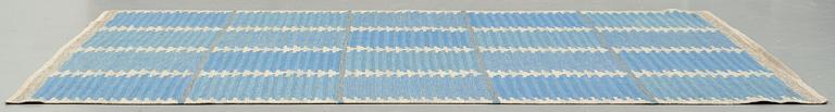 Marianne Richter, MATTO, "Rosita, blå", flat weave, ca 249,5 x 180,5 cm, signed AB MMF V MR.