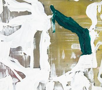 Johan Scott, oil on plexi, 4 parts, signed Johan Scott and dated -99 verso.