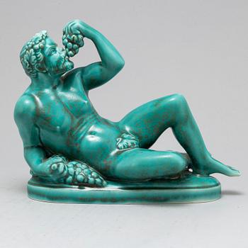 HARALD SALOMON, skulptur, stengods, Rörstrand, signerad.
