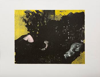 Ola Billgren, color lithograph, sigbed -81 EA.