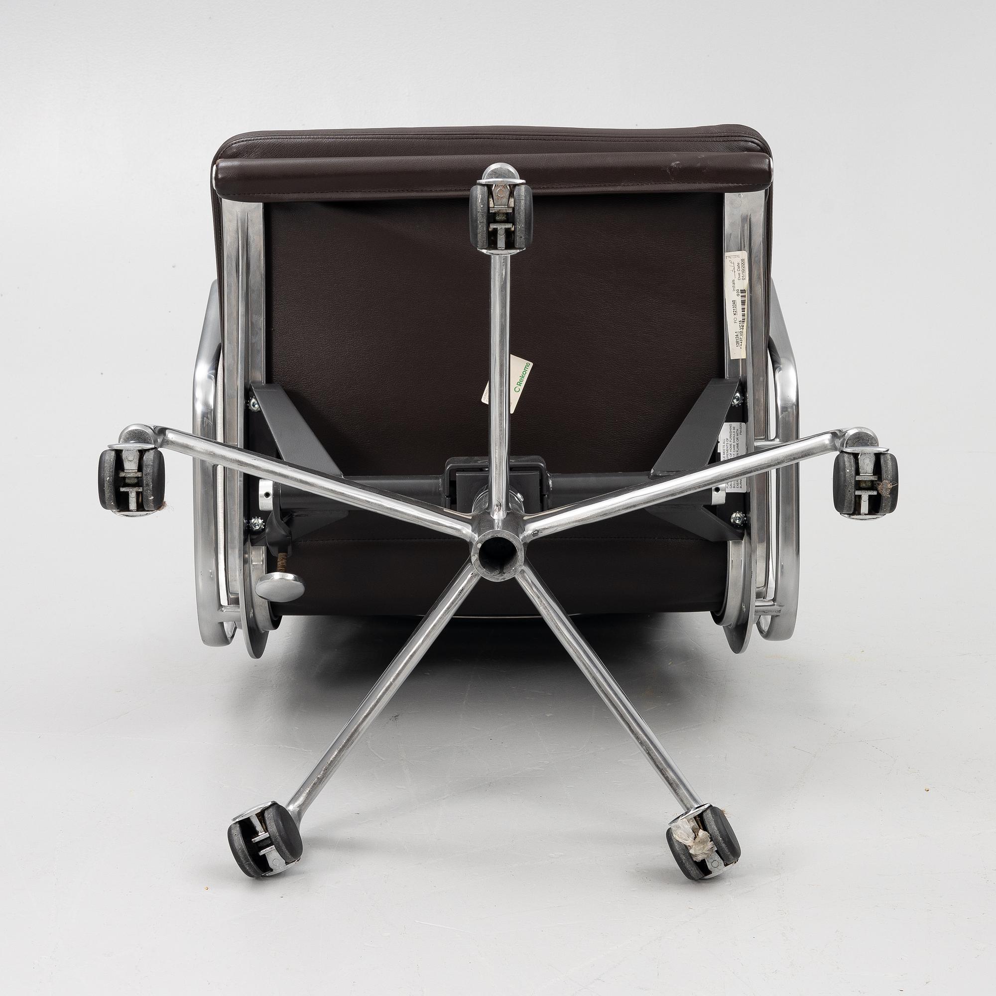 Charles & Ray Eames, kontorsstol, "Soft Pad Chair EA 219, high backrest", Hermen Miller, 2000-tal.