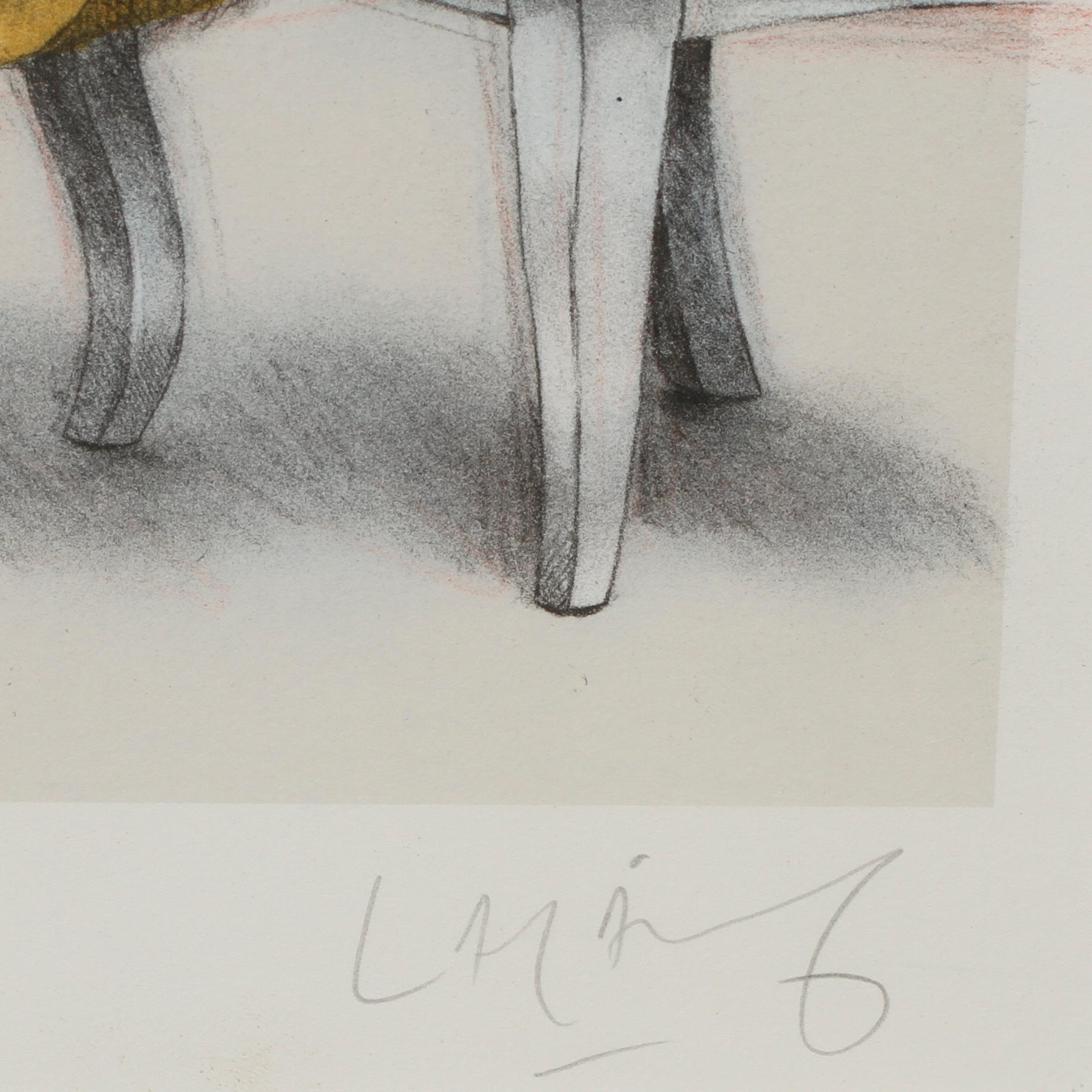 LASSE ÅBERG, färglitografi, signerad och numrerad EA.