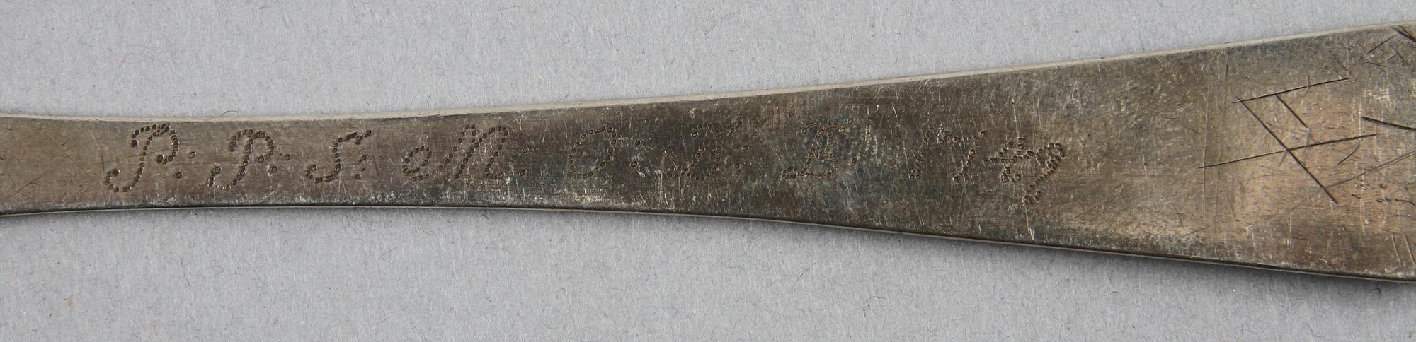 SKED, silver, trol Norge, 1700-tal.
