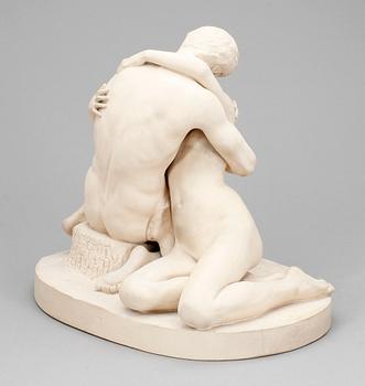 STEPHAN SINDING, efter, skulptur, Norge, Lergods, 1900-talets första hälft.