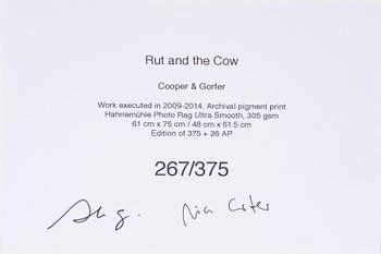 Cooper & Gorfer, archival pigment print, signed 267/375 verso.