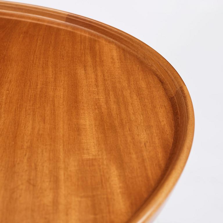 Mogens Lassen, a mahogany 'Egyptian table', A.J Iversen, Denmark, probably 1950s.