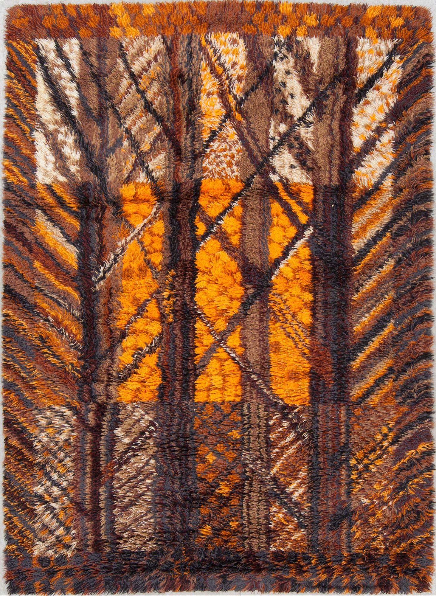 MATTA, rya, "Kolmården", ur "Östergyllen"-serien, Marianne Richter, ca 190 X 138 cm.