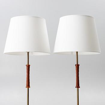 Golvlampor ett par, Nybro Armaturfabrik, 1900-talets andra hälft.