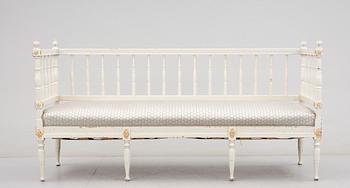 SOFFA, sengustaviansk, omkr 1800.
