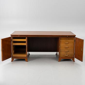 Carl Malmsten, attributed to, an imposing desk, circa late 1920s.