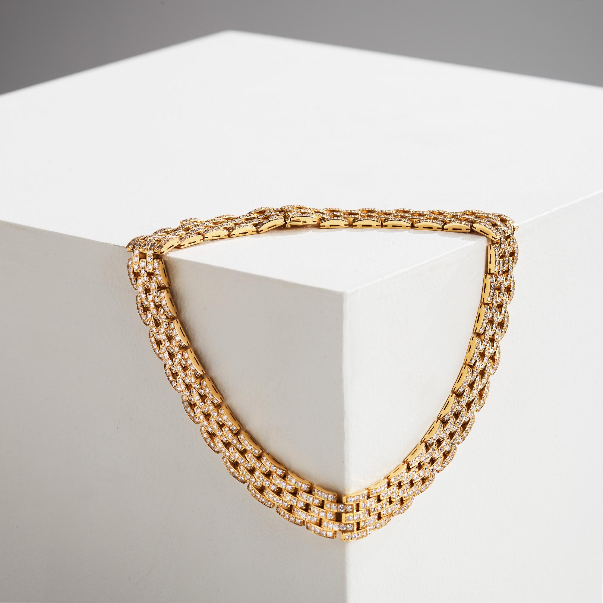 Cartier 'Maillon Panthère" collier.