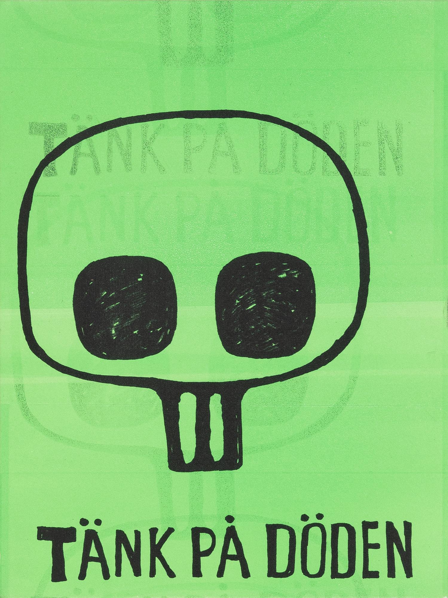 Jan Håfström, "Tänk på döden".