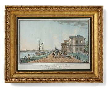 780. Benjamin Patersen (Paterson), ”Le Palais Imperiale de Tauride, et les environs à St Petersbourg”.