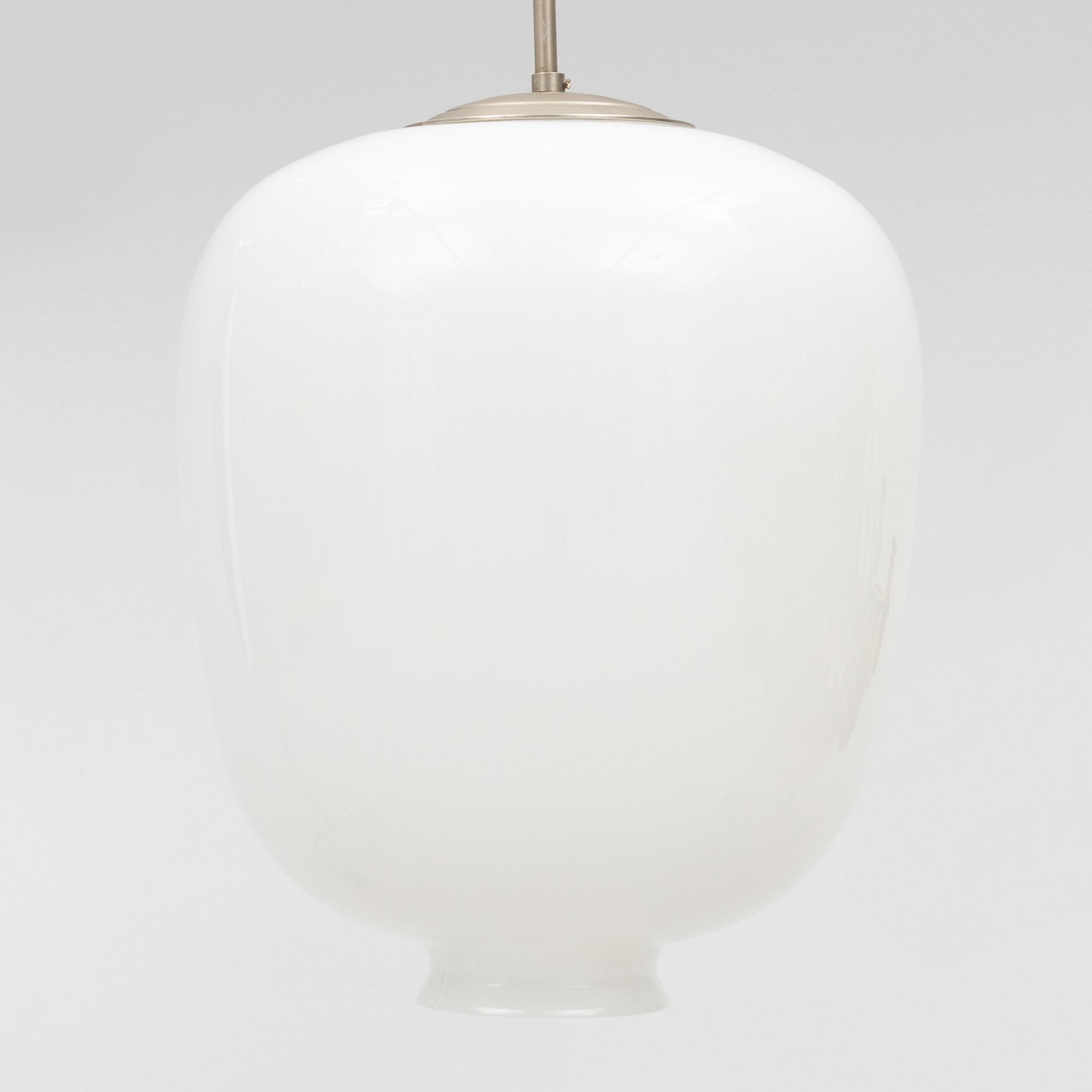 Harald Notini, a model "11471" ceiling lamp, Arvid Böhlmarks Lampfabrik, 1940's.