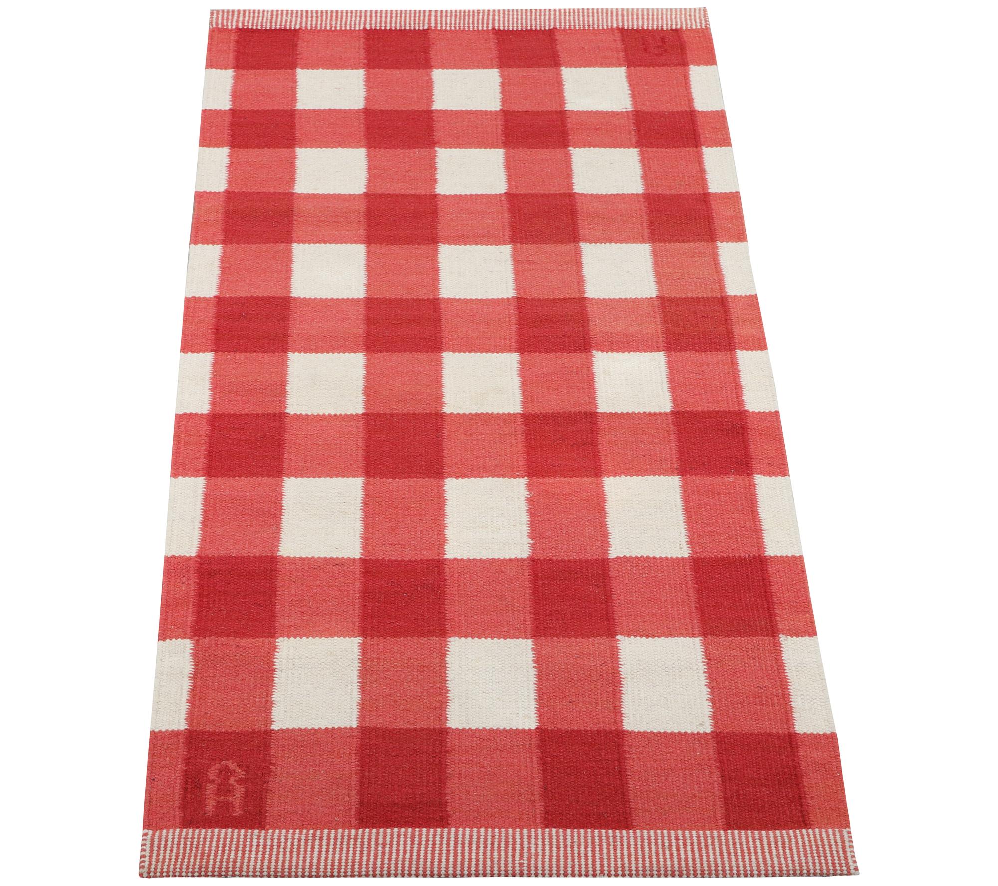 Anna-Johanna Ångtröm, matta, rölakan, "Gripsholm", Axeco, ca 160 x 80 cm.