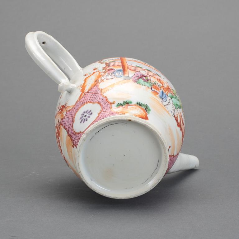 TEKANNA, porslin, Kina, 1700-tal.