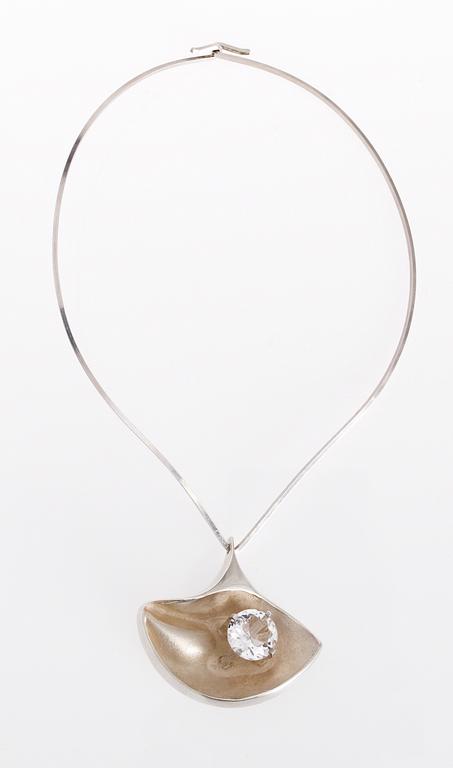 A Finnish sterling silver pendant, 1973.