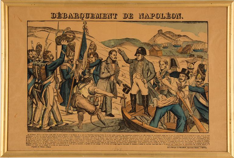 FRANCOIS GEORGIN, kolorerade träsnitt, 21 st, 1800-talets första hälft, tryckt av Libraire, Paris.